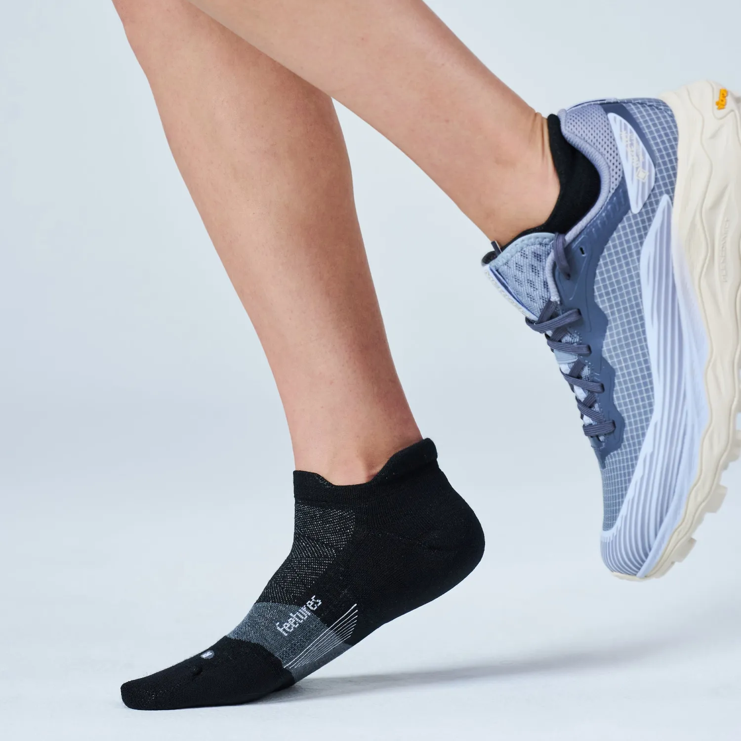 Feetures Merino 10 Max Cushion Tab ankelssokker 3-pk ull
