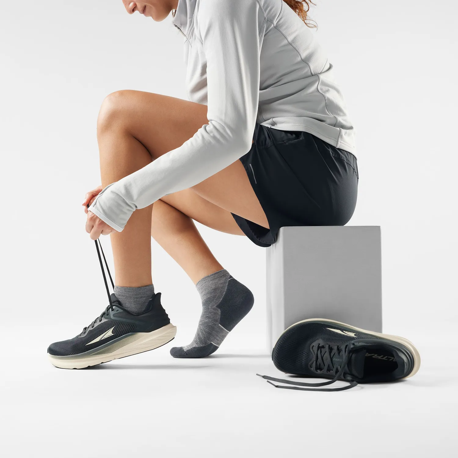 Smartwool Run Targeted Cushion Ankle løpesokker ull