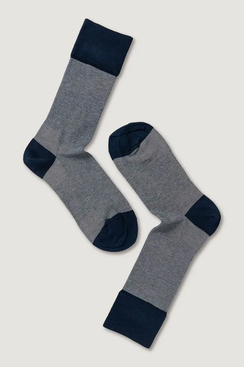 Note by Syversen Bamboo Heel Toe sokker mørkeblå 41-45