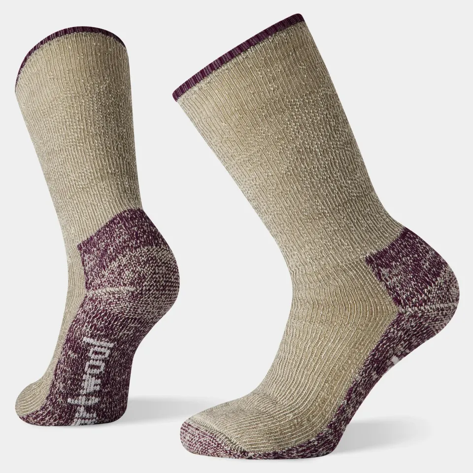 Smartwool Mountaineer Classic Crew ullsokker Taupe tykk