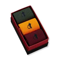 London Sock Company Simply Dapper sokker 3 par bomull