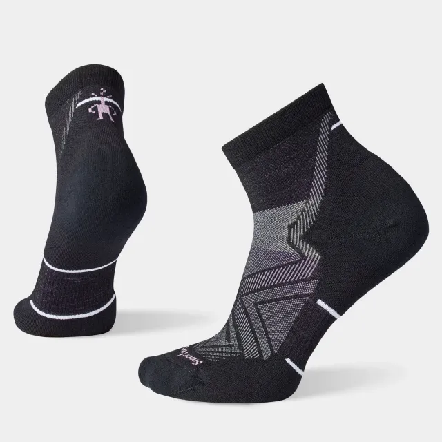 Smartwool Run Targeted Cushion Ankle løpesokker svart