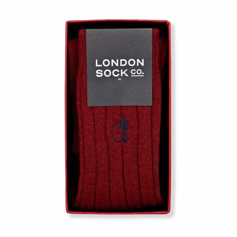 London Sock Company Cashmere sokker gaveeske kashmir