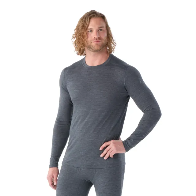 Smartwool Classic All-Season Merino Base Layer ulltrøye Iron Heather