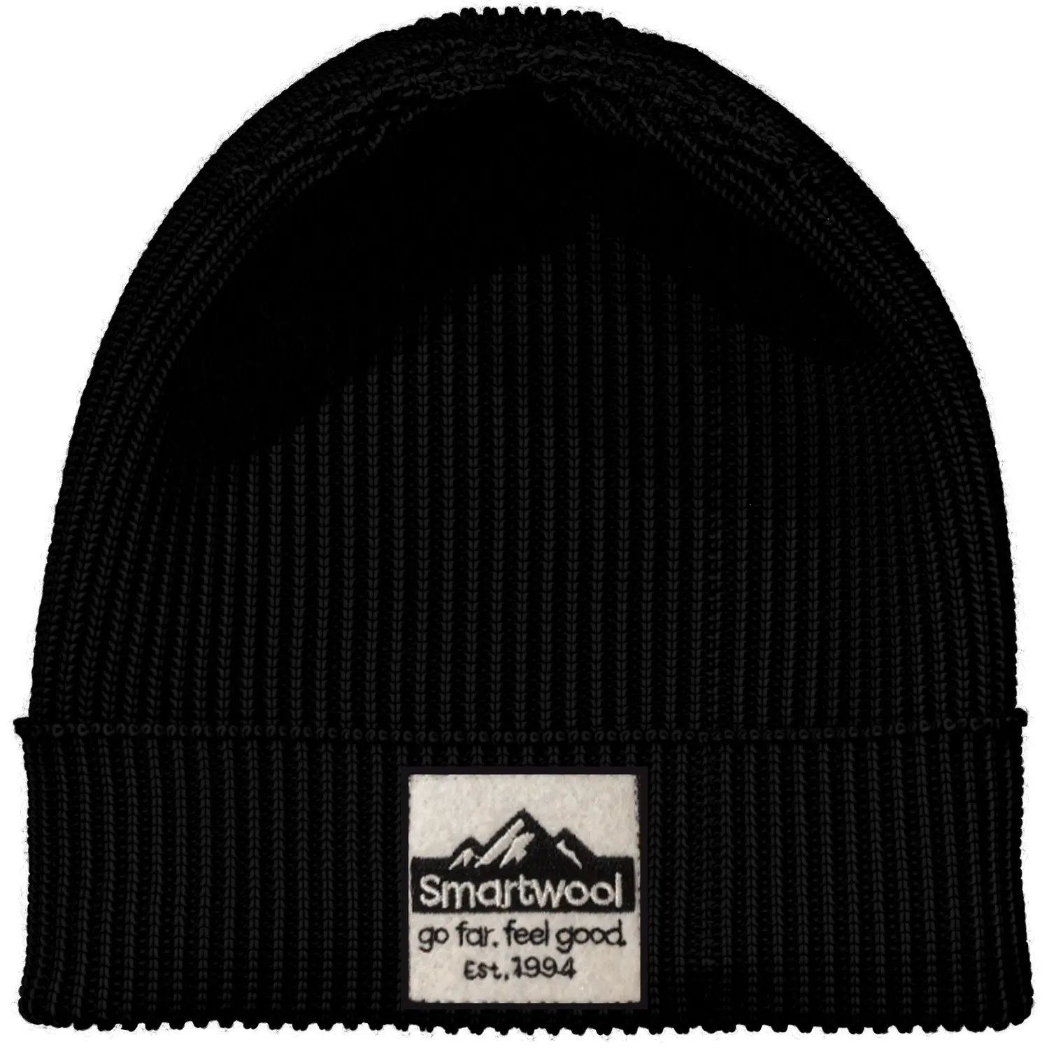 Smartwool Patch Beanie lue svart merino