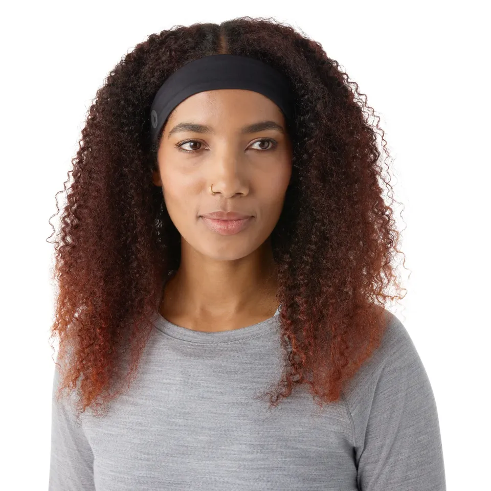 Smartwool Active Stretch pannebånd Black merinoull