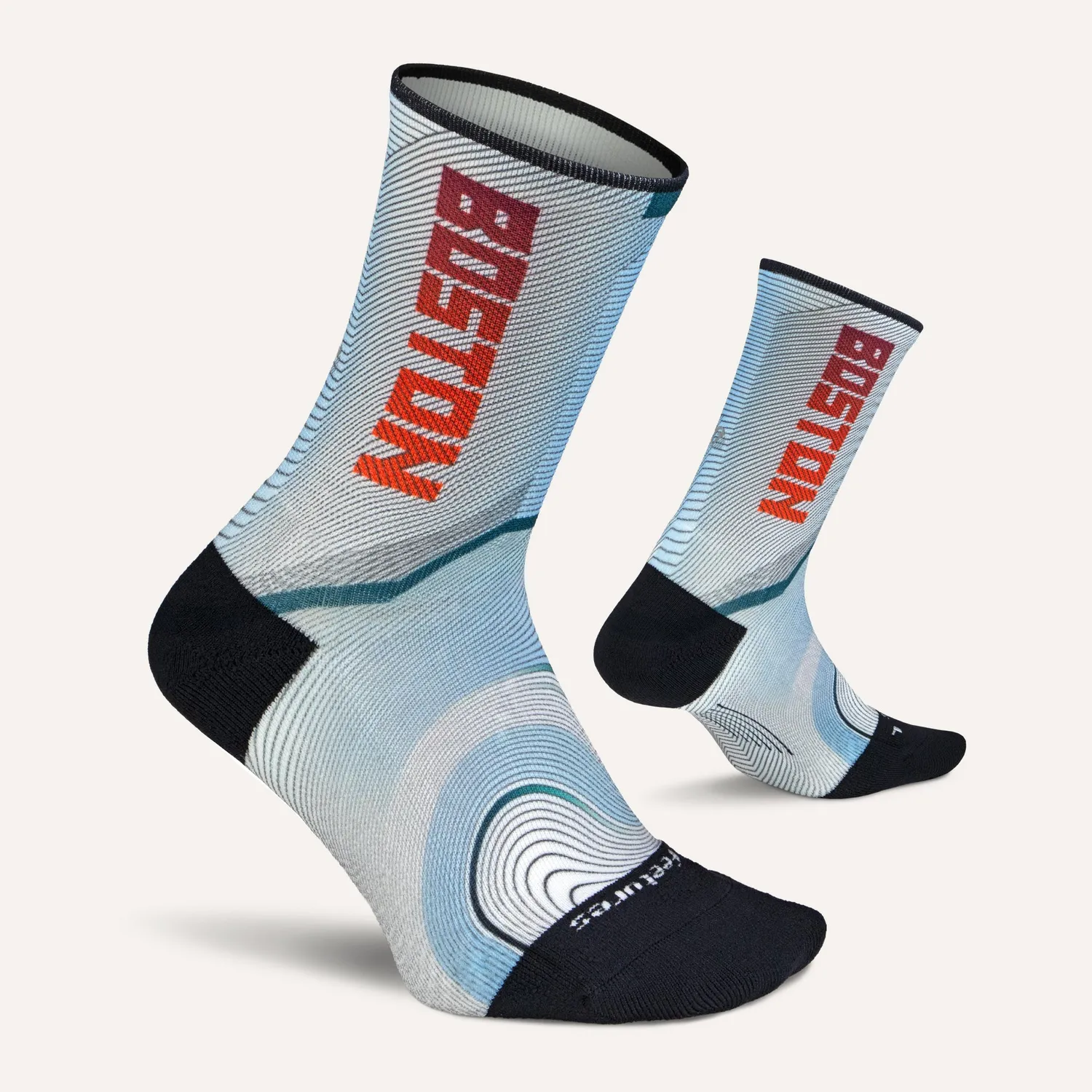 Feetures Elite Light Cushion Mini Crew sokker boston 26