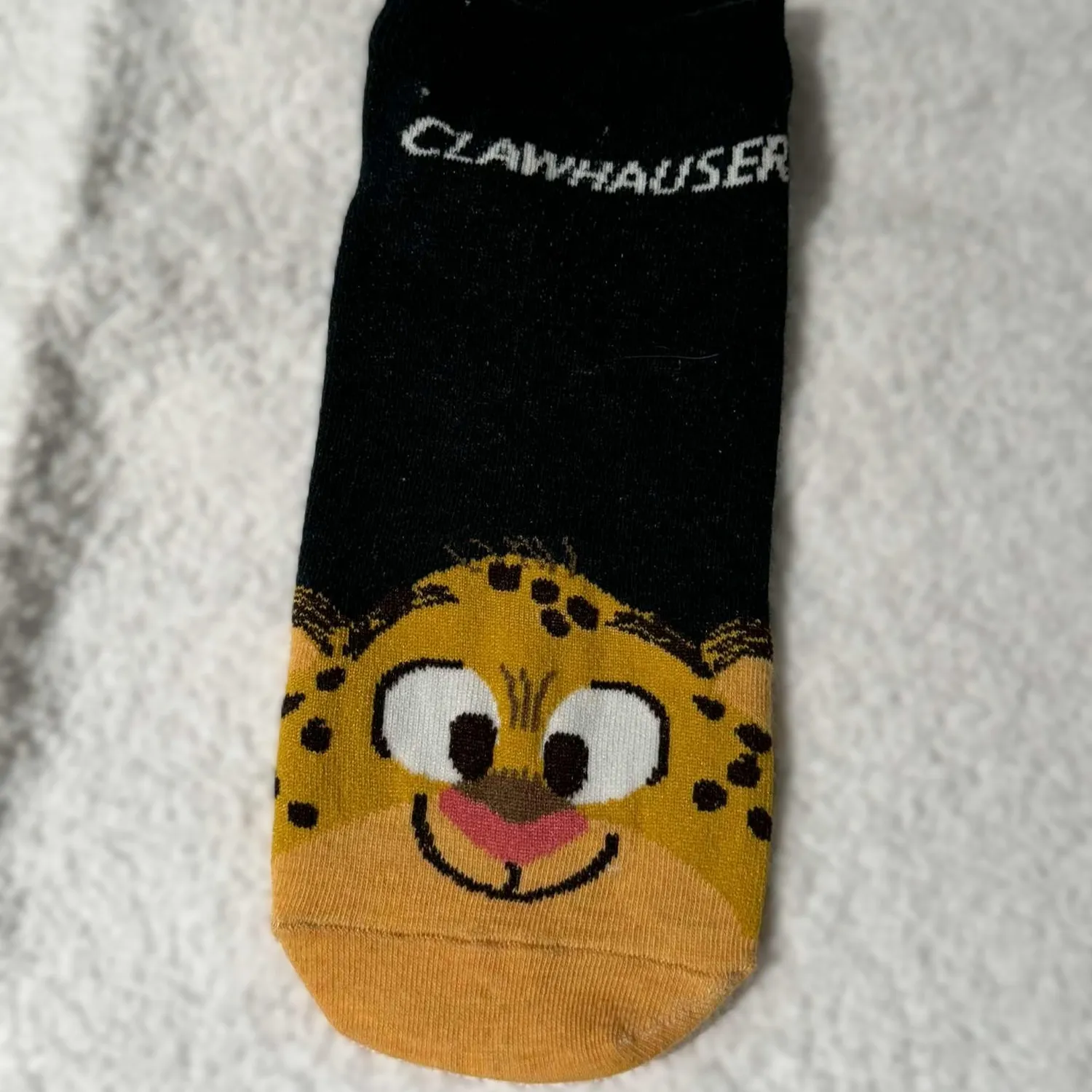 Kule-Sokker Leopard ankelsokk barn