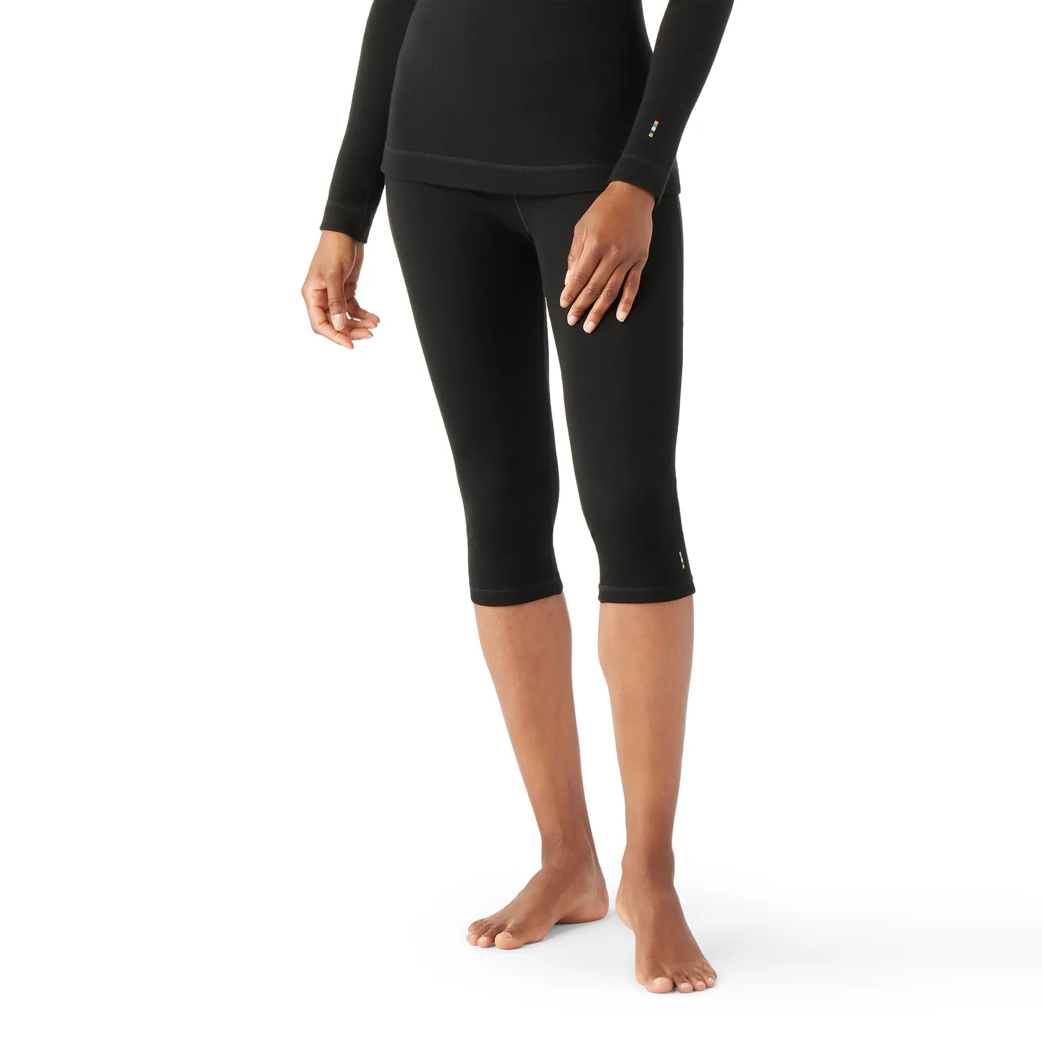 Smartwool Classic Thermal 3/4 stillongs svart dame