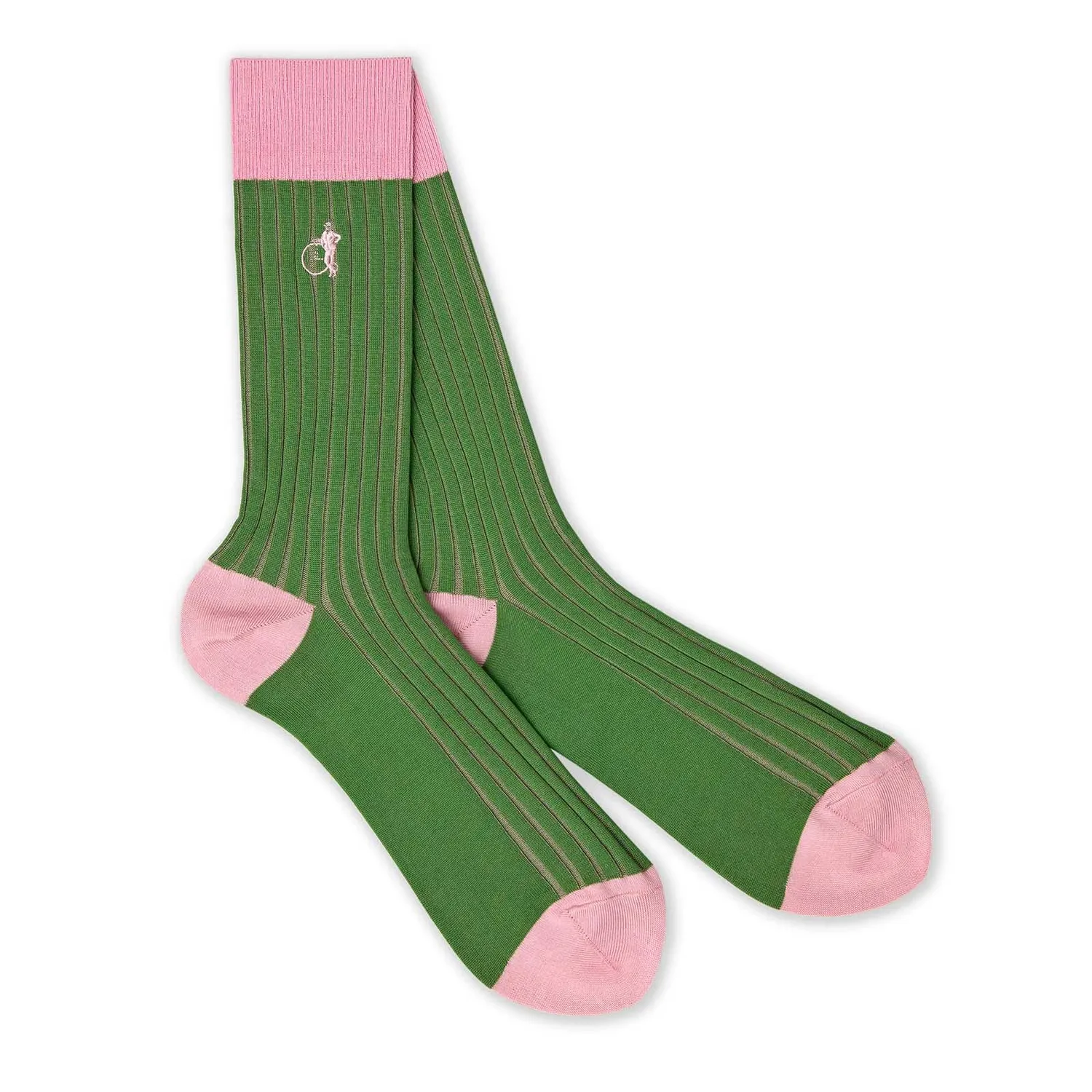London Sock Company Studio I sokker 3 par stripet bomull