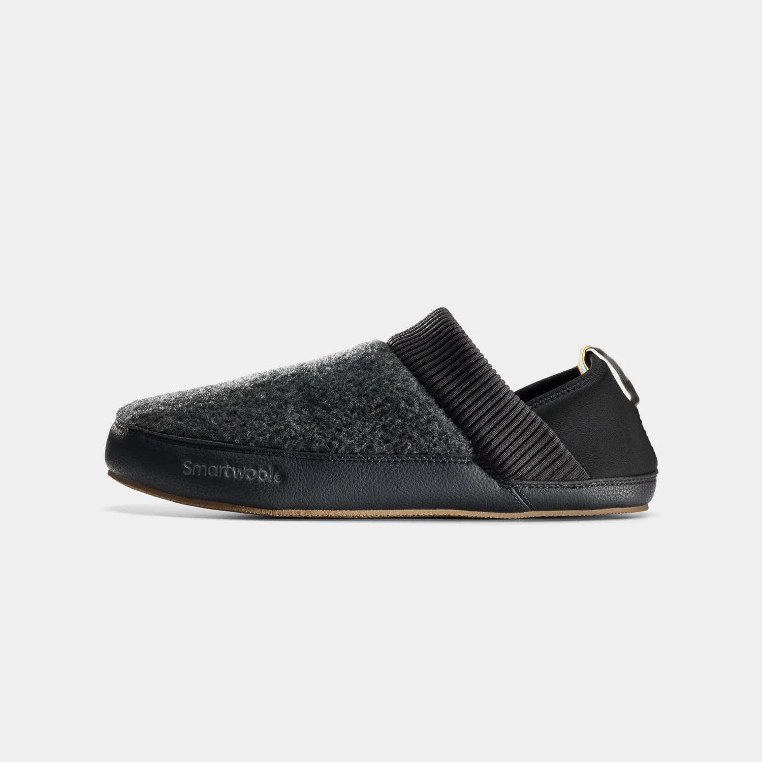 Smartwool Cabin Mule tøfler kullgrå ull