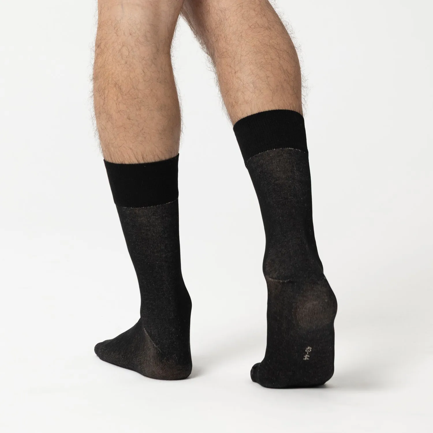 Rohner Copper Casual hverdagssokker svart 36-38