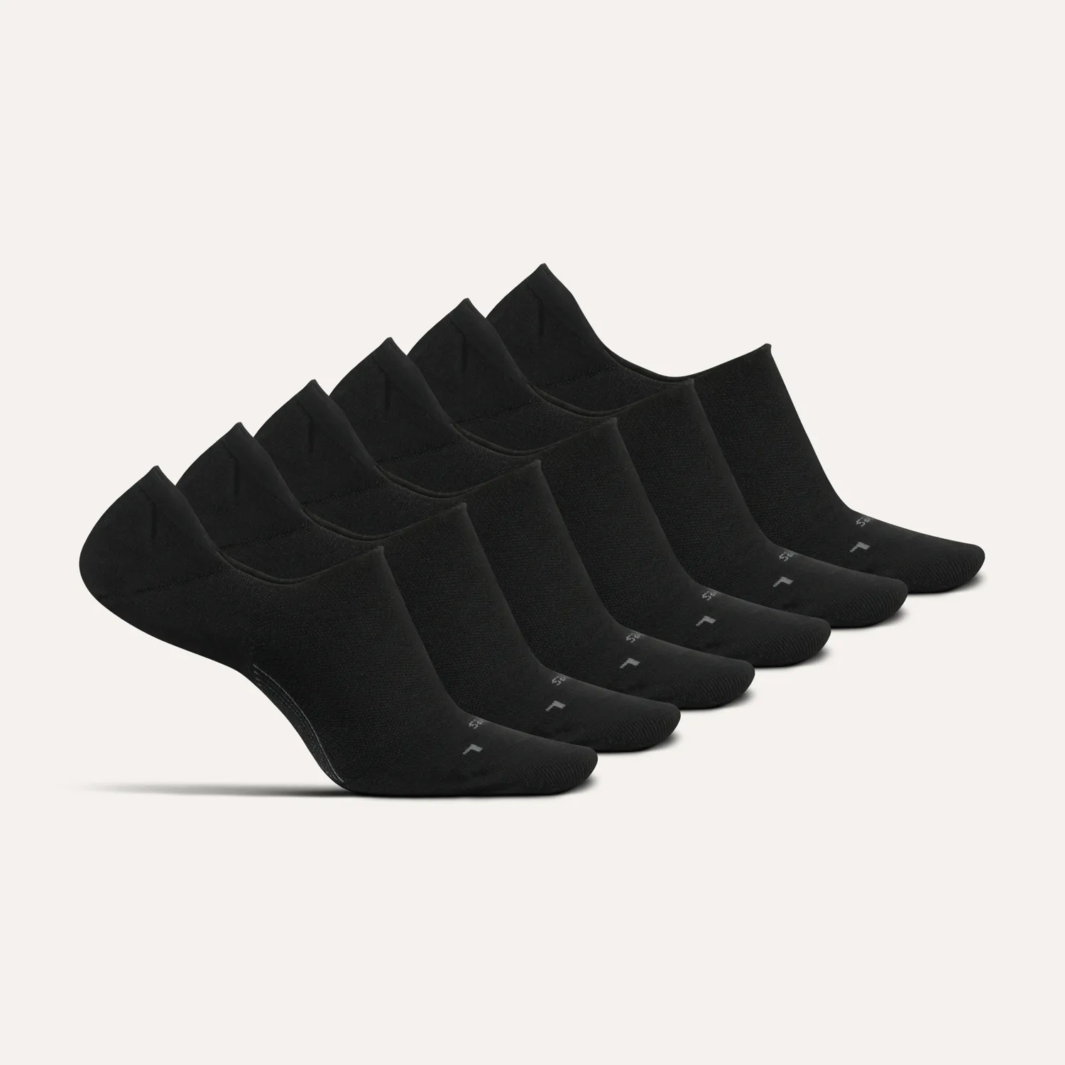 Feetures Everyday Ultra Light Invisible sokker 6-pk White usynlige