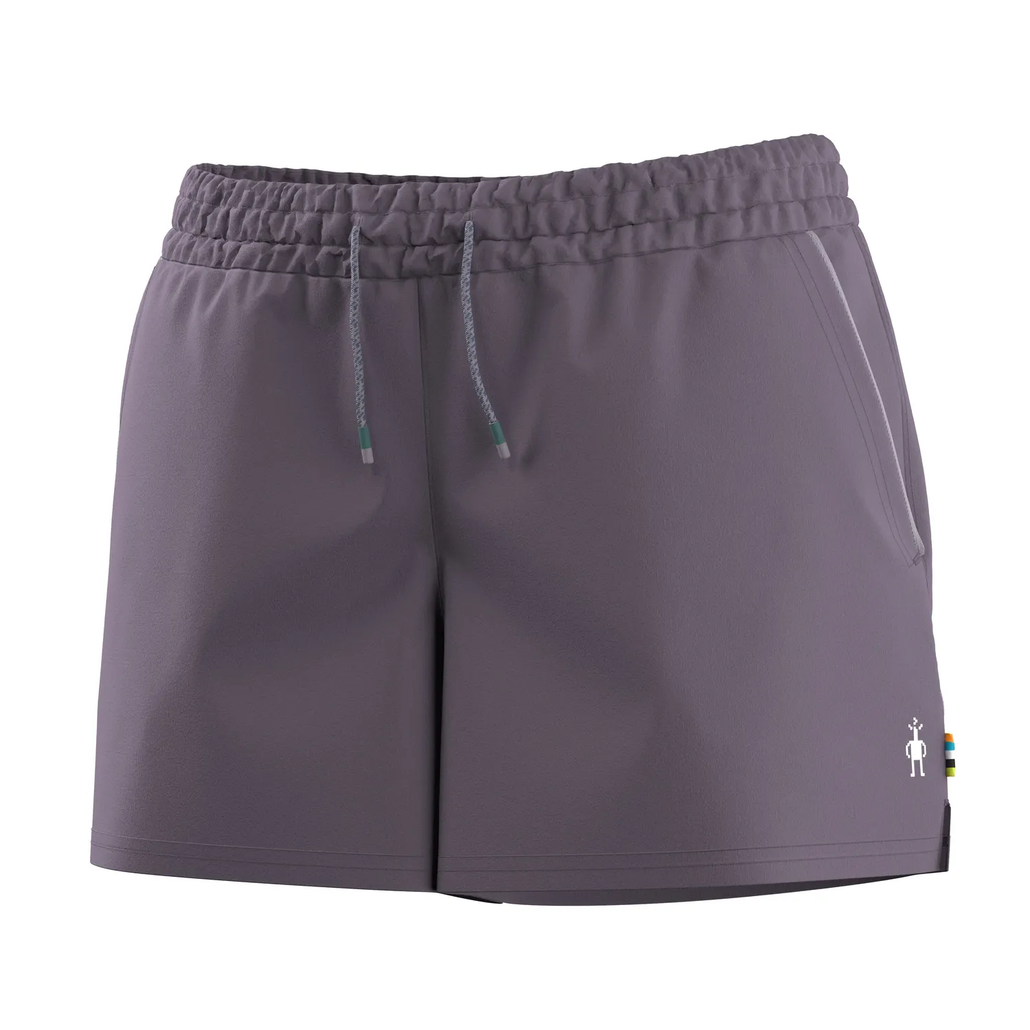 Smartwool Merino 4" Hike turshorts purple storm dame