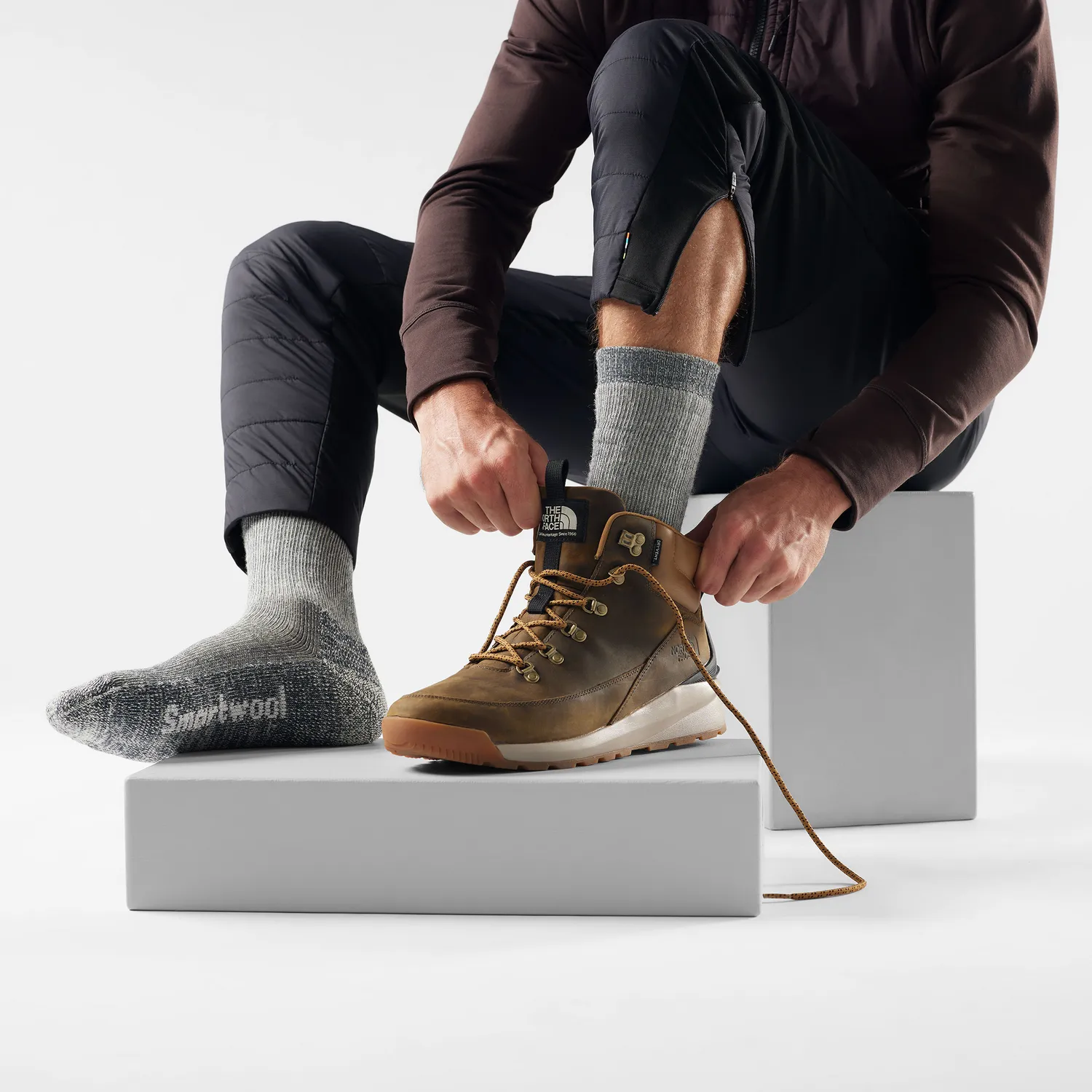 Smartwool Hike Classic Edition Crew sokker grå ull