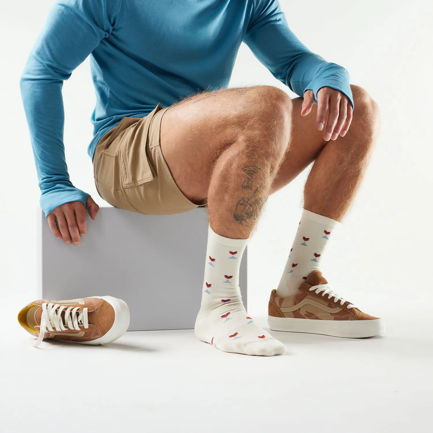 Smartwool Everyday Stout Street Crew sokker Natural ull
