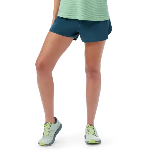 Smartwool Active Lined 3" shorts twilight blue merino
