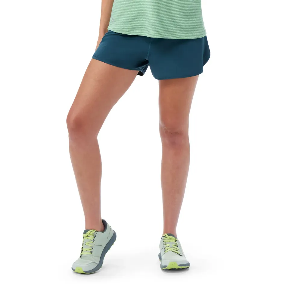 Smartwool Active Lined 3" shorts twilight blue merino
