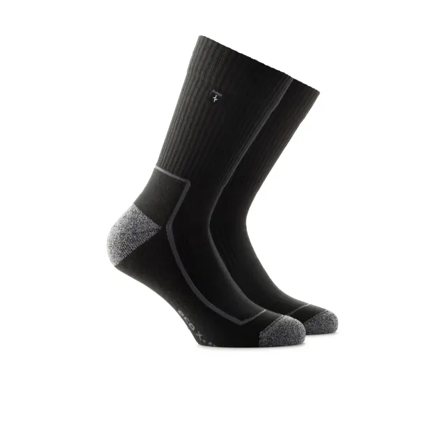 Rohner Eco X-Sport sportssokker svart 36-38 resirkulert bomull