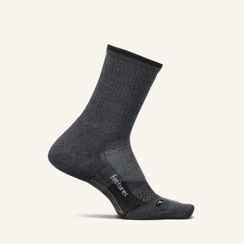 Feetures Trail Max Cushion Mini Crew sokker tectonic navy