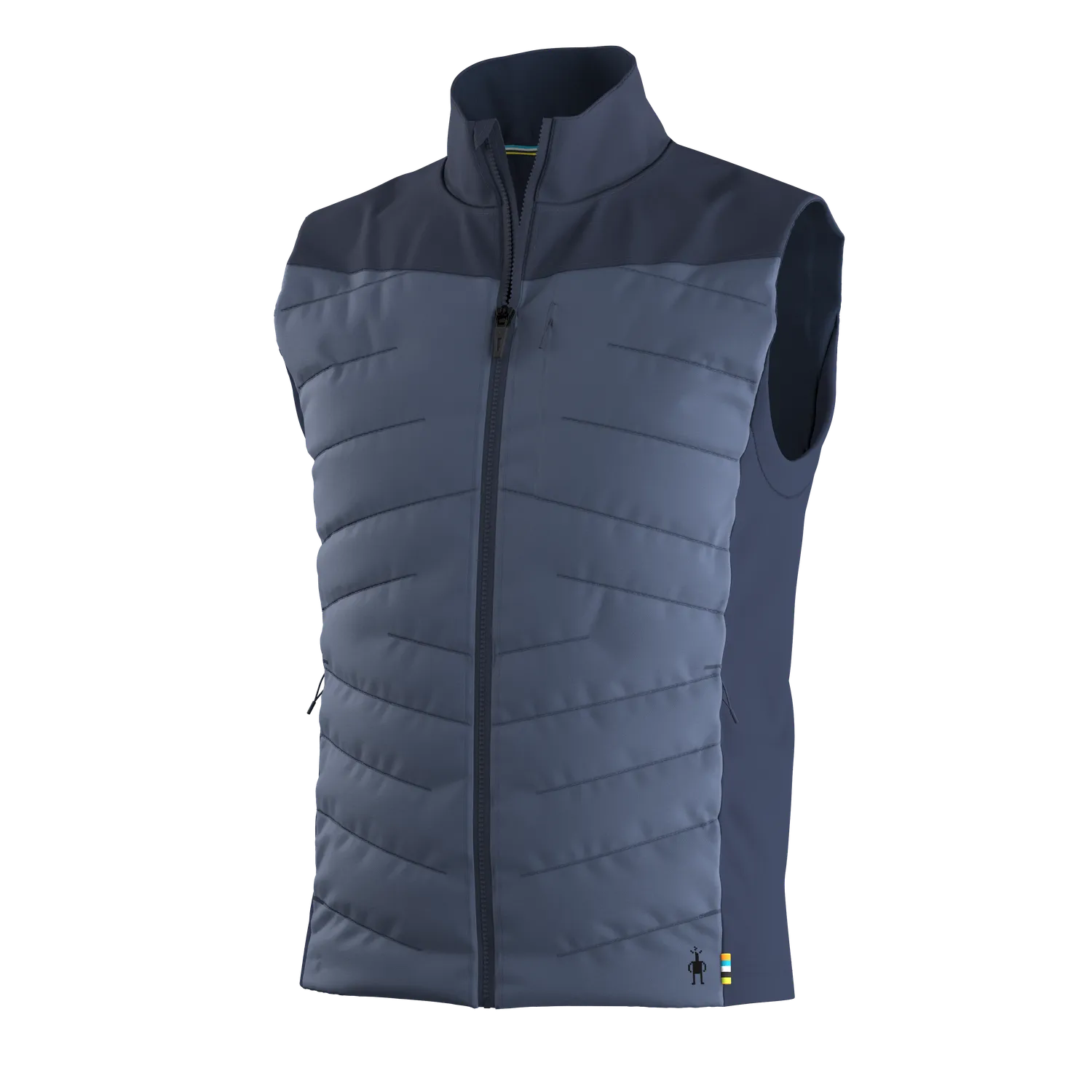 Smartwool Smartloft vest nightfall blue resirkulert ull