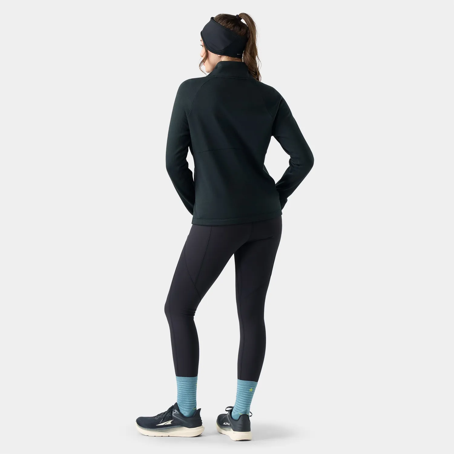 Smartwool Smartloft Hybrid jakke svart dame ull