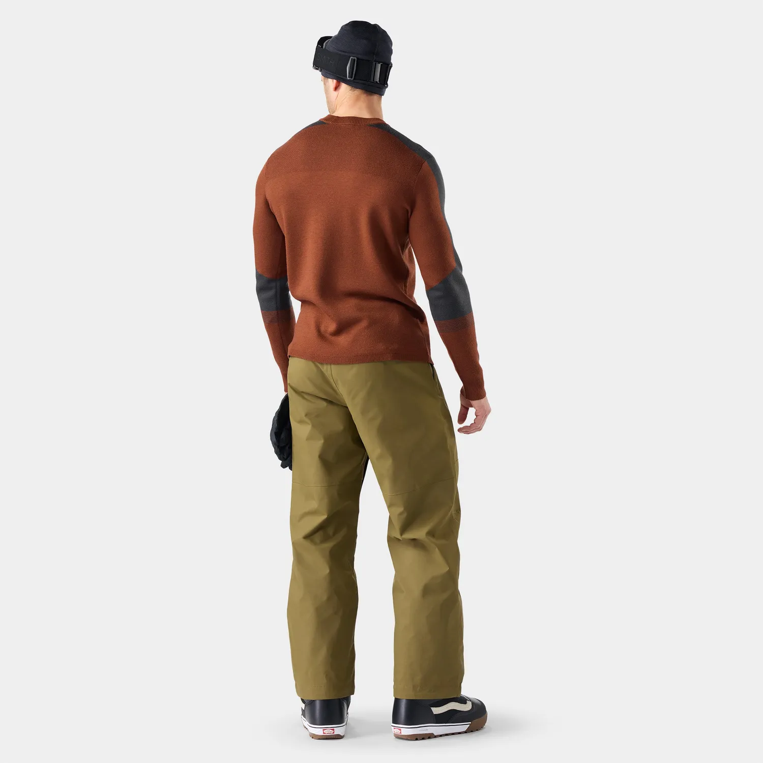 Smartwool Alpine Crew genser ull burnt sienna