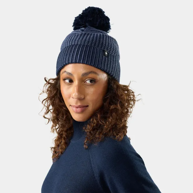 Smartwool Summit Knit Pom lue deep navy merinoull