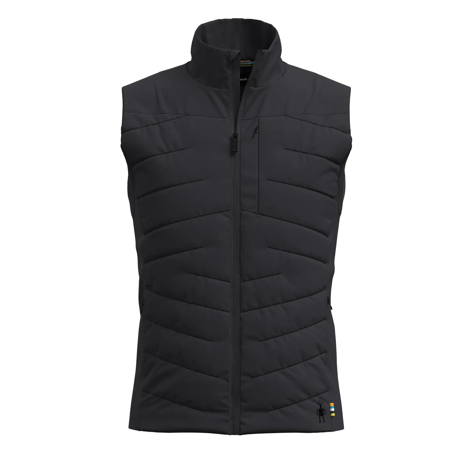 Smartwool Smartloft vest herre svart resirkulert ull