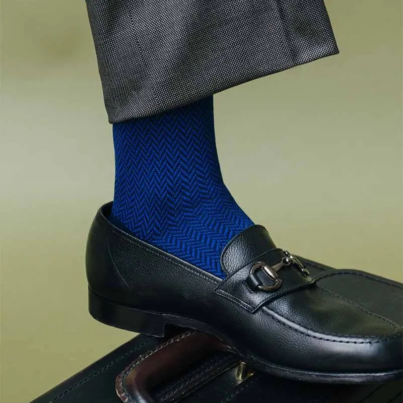 London Sock Company After Midnight sokker 3-par blå