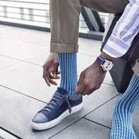 London Sock Company Shaken Stirred sokker pepitamønster herre