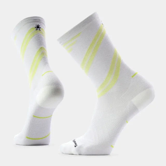 Smartwool Run Crew løpesokker hvit tynne