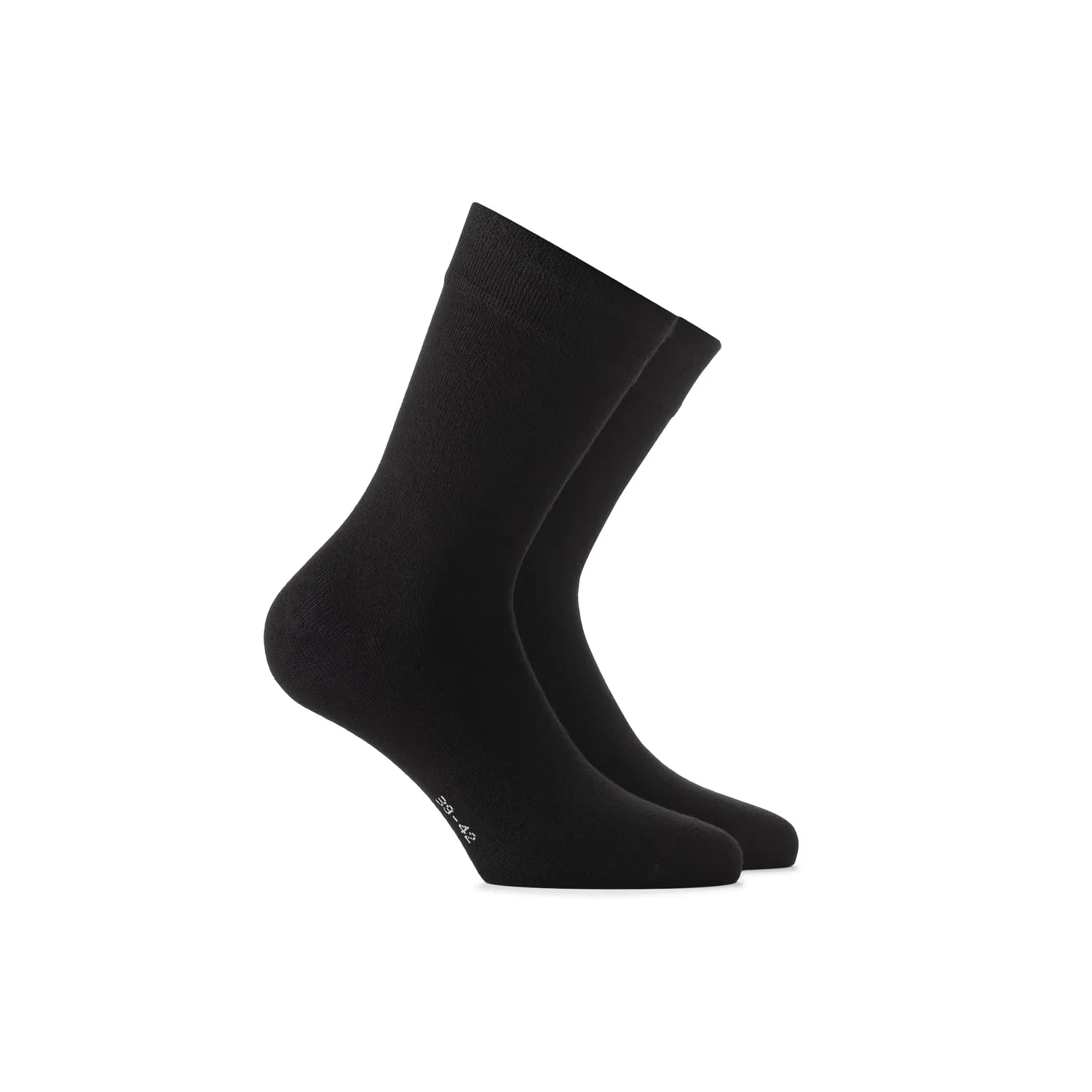 Rohner Bamboo sokker svart 39-42 6-pk myke