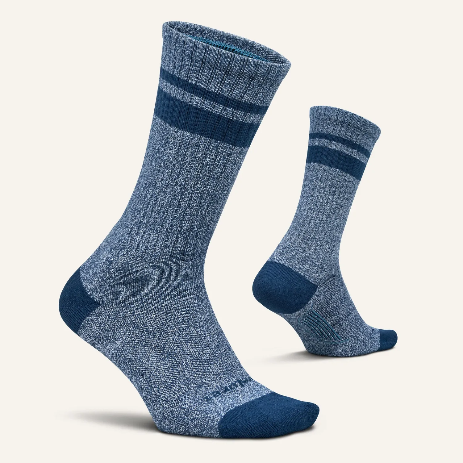 Feetures Everyday Max Cushion Crew herresokk Anytime Black