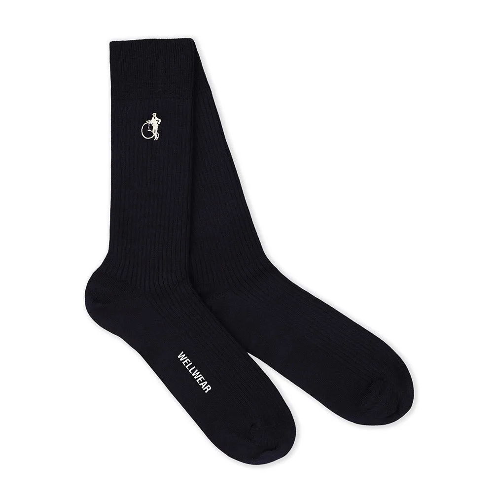 London Sock Company Wellwear Casual sokker økologisk bomull hvit