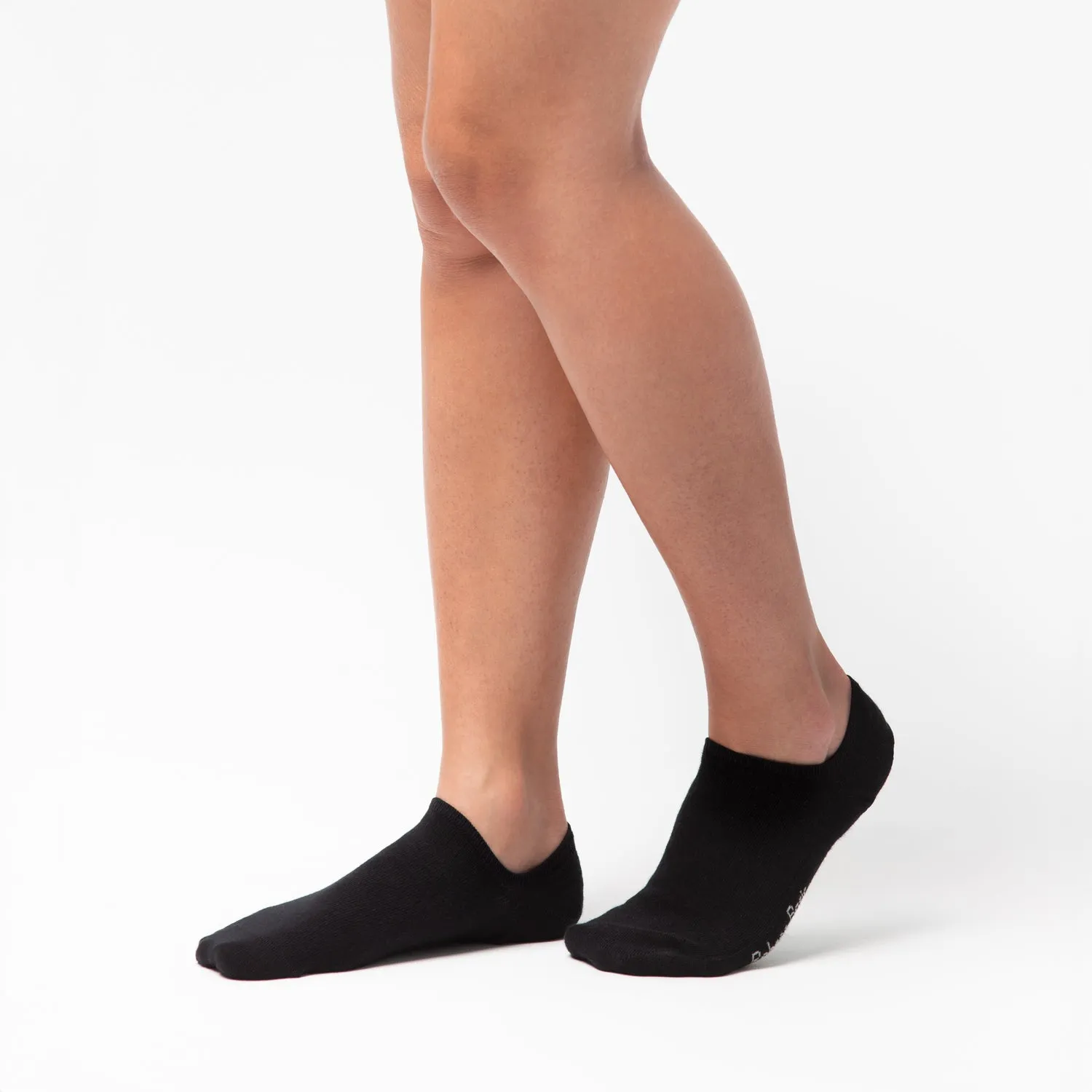 Rohner Footies sneakersokker svart 43-46 10-pakn