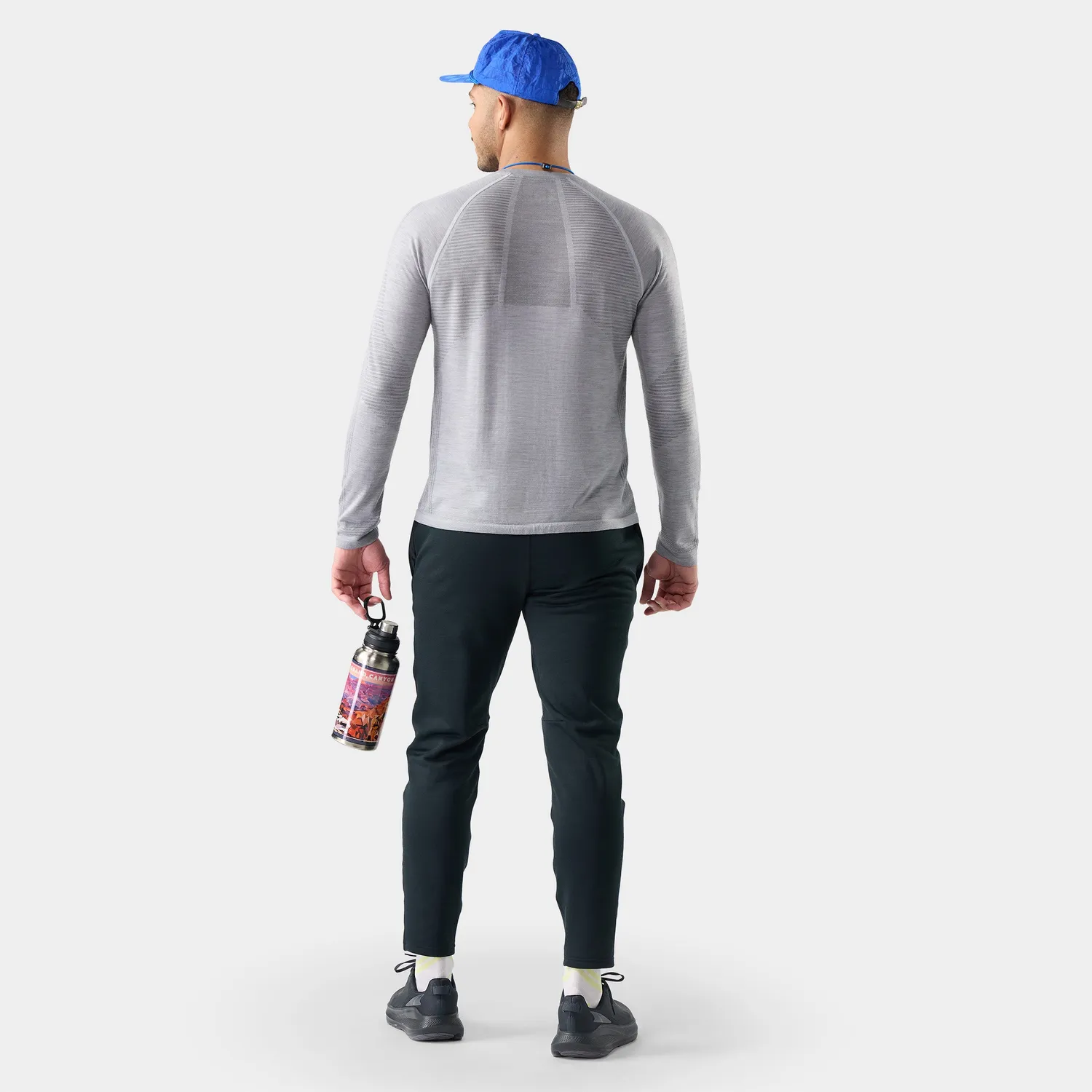 Smartwool Seamless Top trøye langermet Light Gray merino