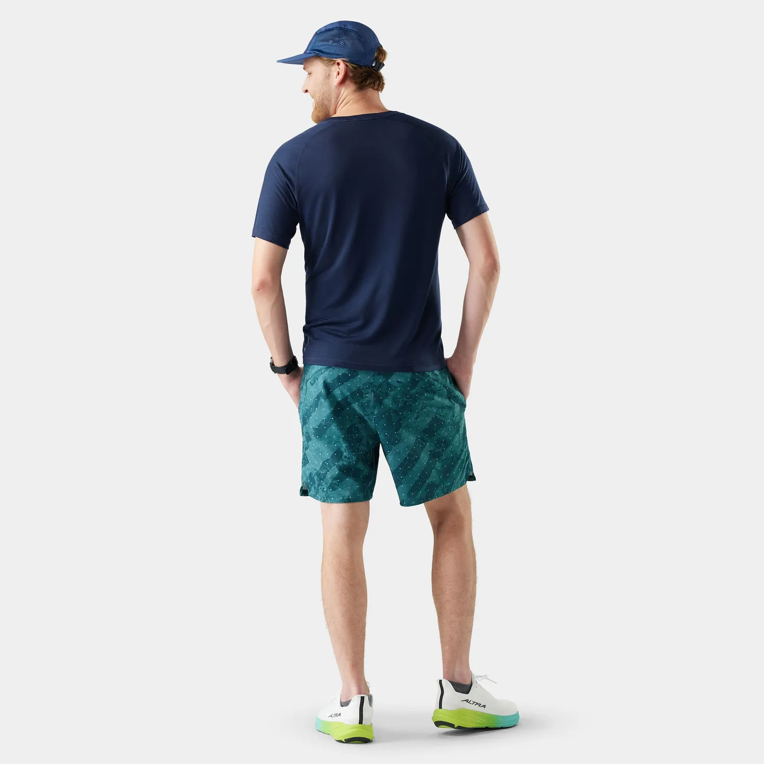 Smartwool Active Lined 7 Short shorts Mineral Blue stretch