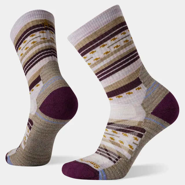 Smartwool Hike Margarita tursokker lilla ull dame
