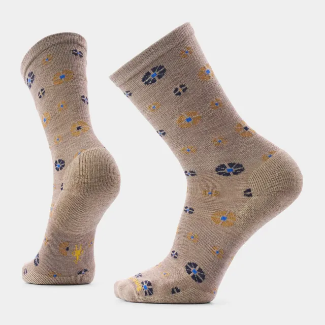 Smartwool Everyday Wellshire Crew sokker Fossil merinoull