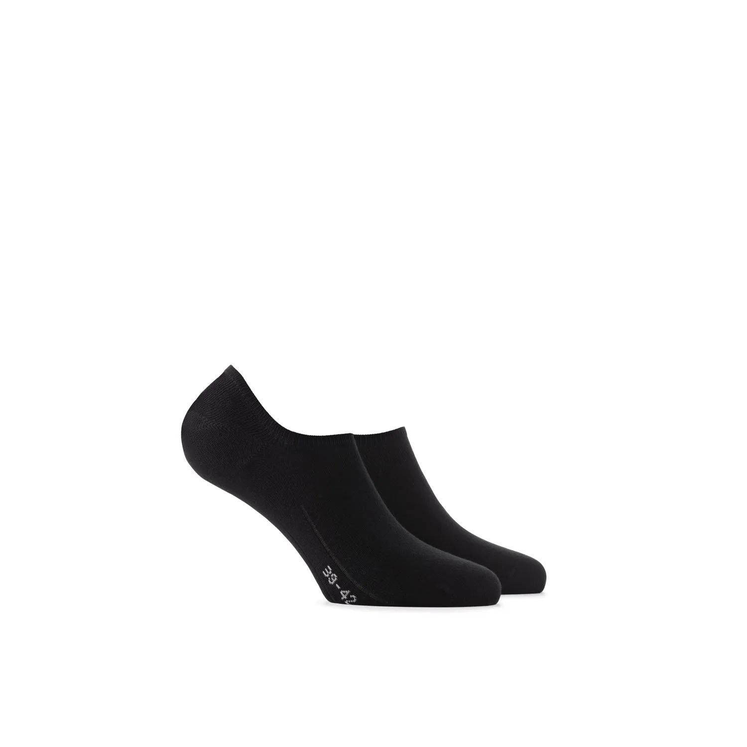 Rohner Footies sneakersokker svart 43-46 10-pakn