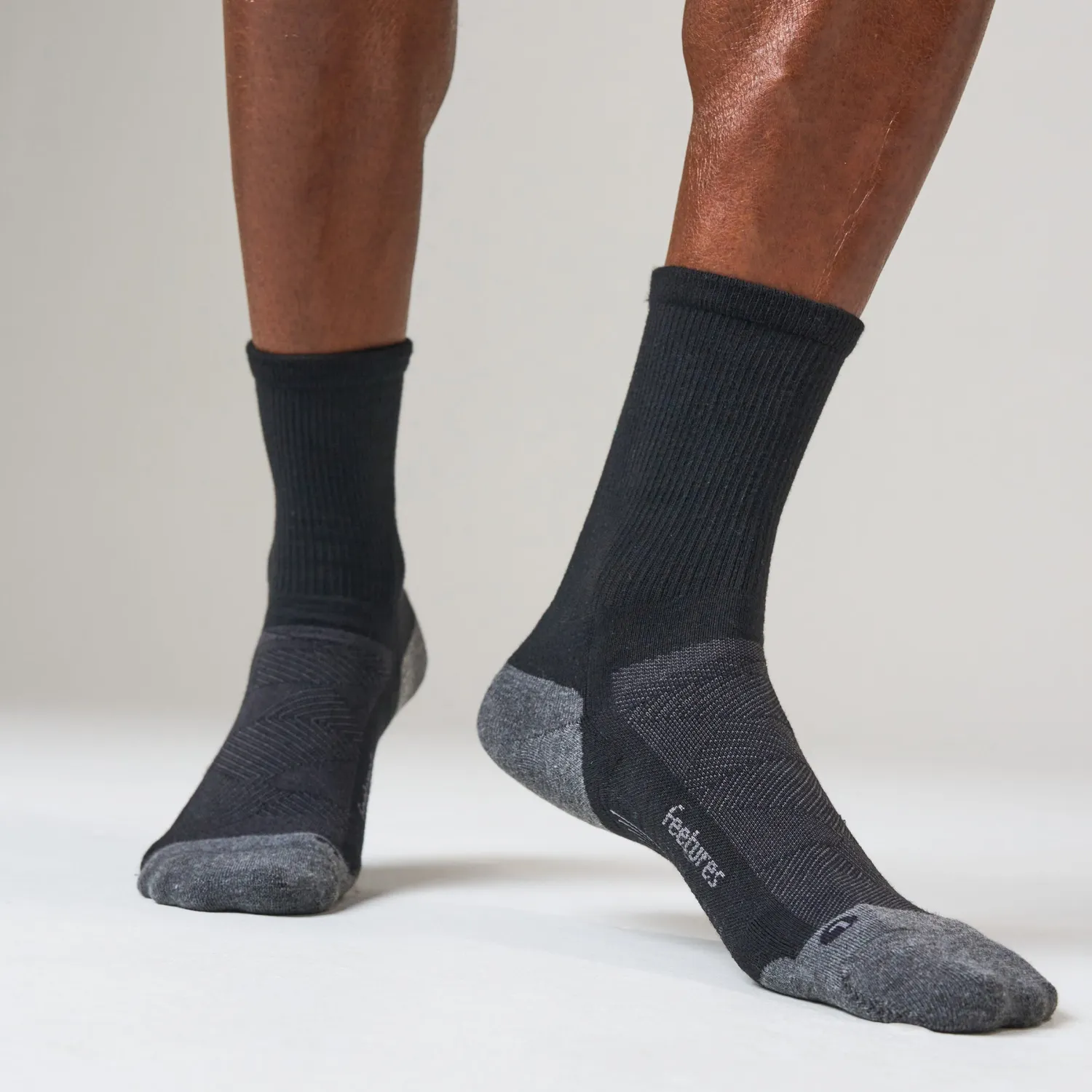 Feetures Elite Max Cushion Mini Crew sokker 3-pack hvit miks