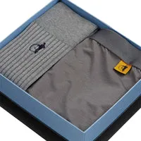 London Sock Company Socks Boxers Duo Earl Grey sokkesett