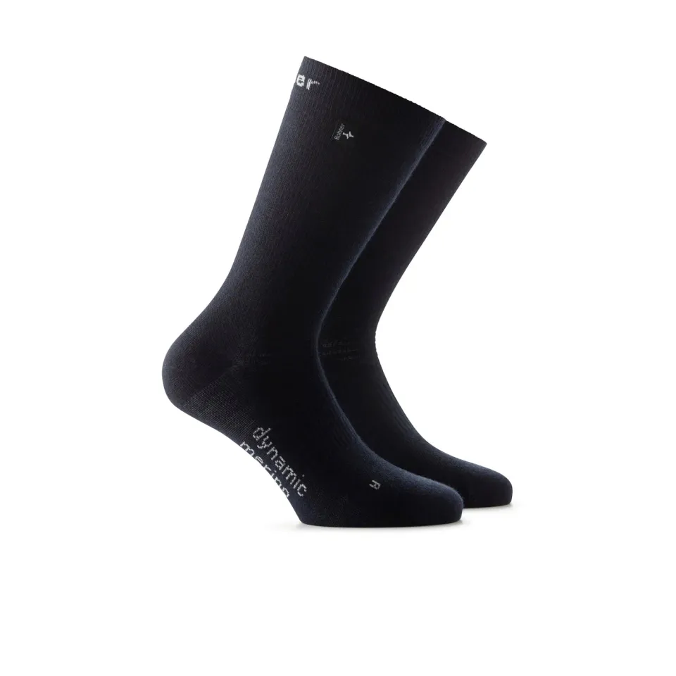 Rohner Dynamic Merino l/r tursokker navy 39-41