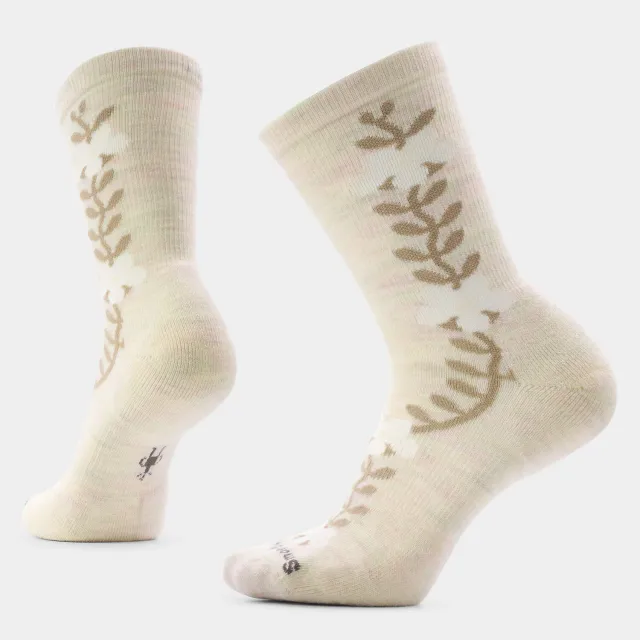 Smartwool Everyday Garden Vine Crew damesokker Moonbeam