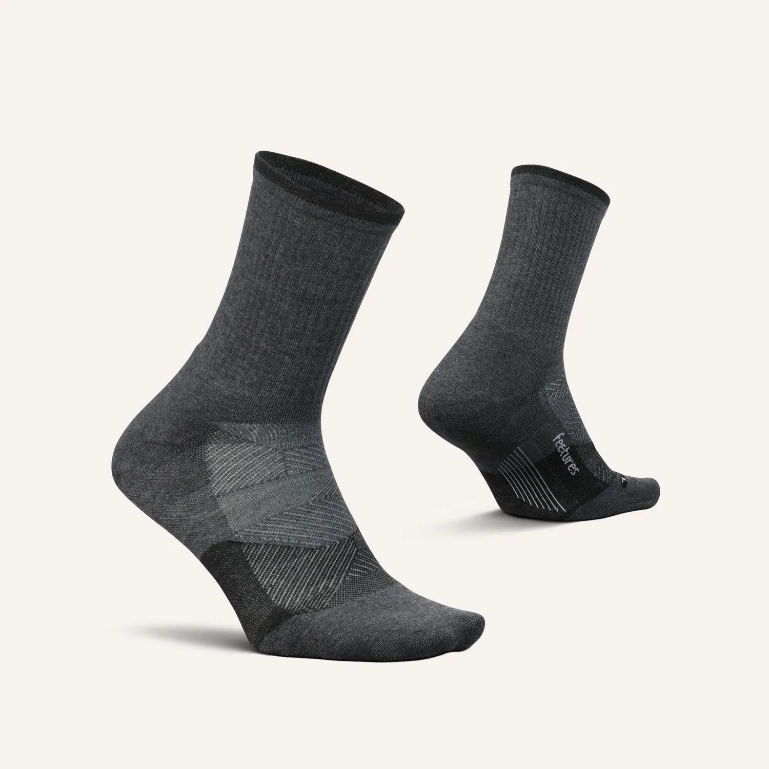 Feetures Trail Max Cushion Mini Crew sokker tectonic navy