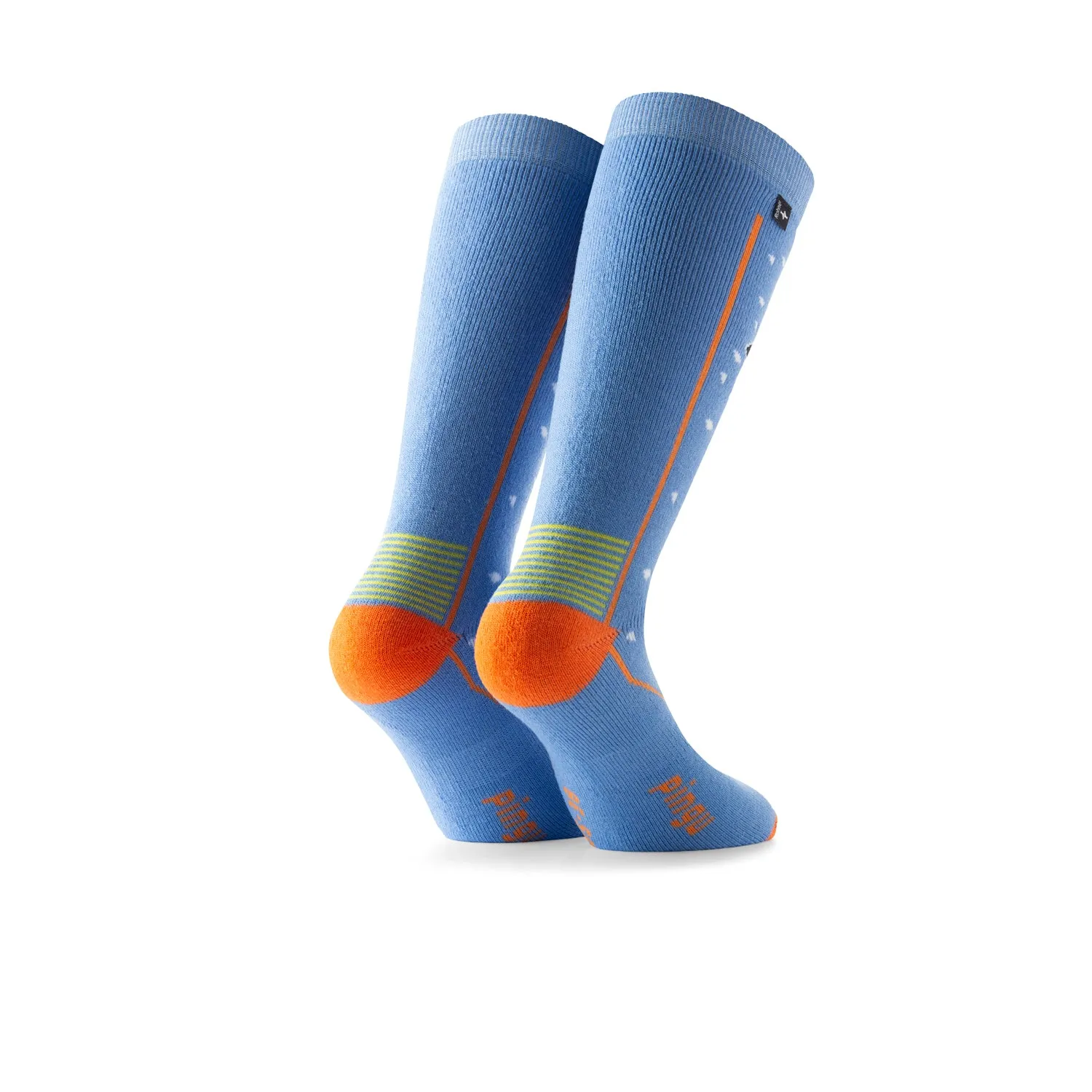 Rohner Pinguin barnesokker blue ull frotté
