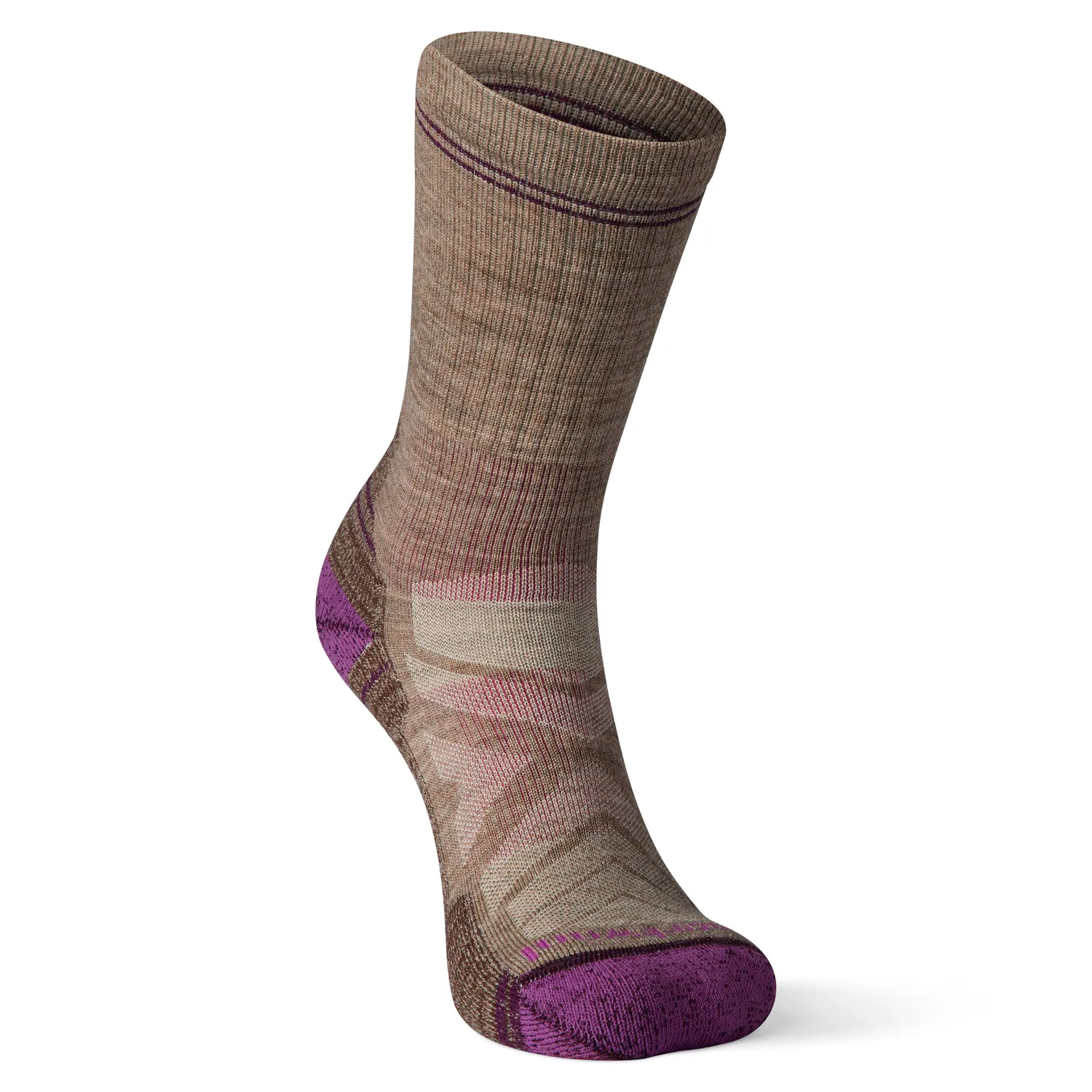 Smartwool Hike Crew tursokker fossil lett polstring