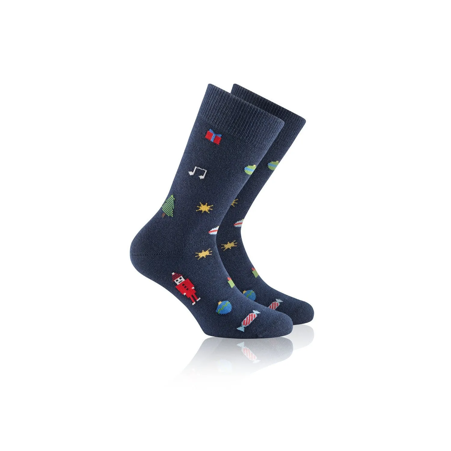 Rohner X-Mas Box Fashion julesokker 3 par multicolor