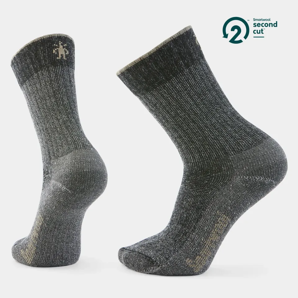 Smartwool Hike Classic Second Cut Crew tursokker resirkulert Charcoal